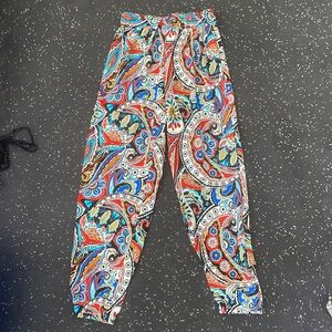 Printed pants